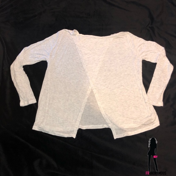 Naked Zebra Split Back Long Sleeve Top - Picture 7 of 7
